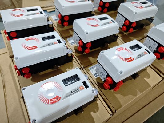 Βιομηχανικές αεραγωγικές βαλβίδες ελέγχου και ψηφιακοί τοποθετητές Flowserve Logix 520MD 3200MD 3800MD