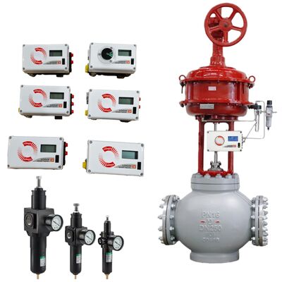 Βιομηχανικές αεραγωγικές βαλβίδες ελέγχου και ψηφιακοί τοποθετητές Flowserve Logix 520MD 3200MD 3800MD