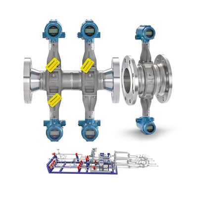 Ροόμετρο Υψηλής Ακρίβειας Φλαντζωτό Rosemount Σειρά 8800 Μέτρηση Ατμού Αερίου Υγρού Ψηφιακοί Μετρητές Ροής Vortex