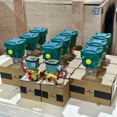 Νέος και υψηλής ποιότητας βαλβίδα ελέγχου Spiraxsarco και ελεγκτής SP7PRO και τριοδική ηλεκτρομαγνητική βαλβίδα ASCO σειράς 8320 για εξοπλισμό νερού και επεξεργασίας νερού