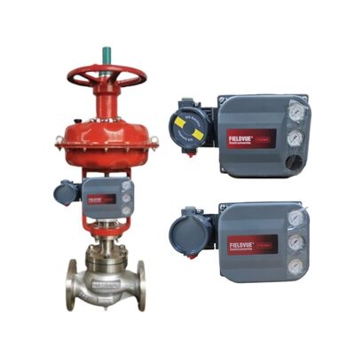Ψηφιακός Ελεγκτής Βαλβίδας Emerson Fisher FIELDVUE DVC6200 HC AC AD PD SIS Τοποθέτης Βαλβίδας για Πνευματικές Βαλβίδες Ελέγχου