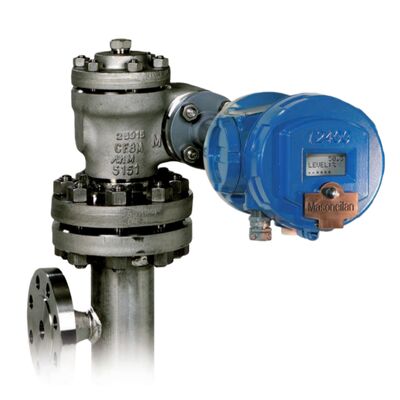 Ανώτατη βαλβίδα Δέλτα Π Masoneilan Βαλβίδα ελέγχου επιπέδου αερίου πετρελαίου 12400 12420-51 Ψηφιακός ελεγκτής διαβιβαστή επιπέδου για δεξαμενές αποθήκευσης