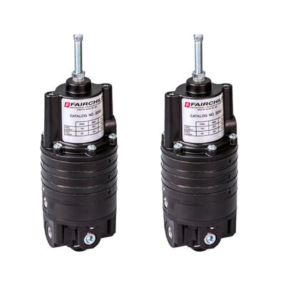 Masoneilan SVI1000G/IM intelligent valve positioner with magnetic feedback function, paired with Rotork Fairchild M22 pneumatic relay