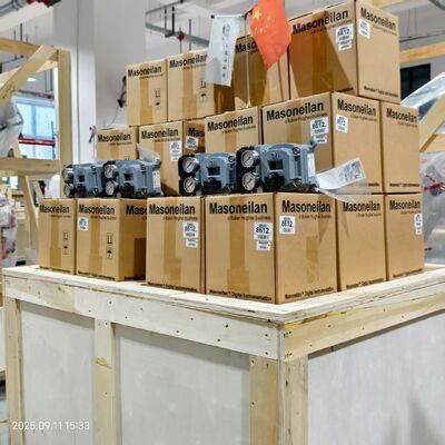 Μετατροπέας I/P Rotork Fairchild T7800 + Masoneilan SVI2 AP/SVI2 σειράς SVI2AP-22123111 διπλής δράσης ευφυής θέση βαλβίδας, σε απόθεμα.