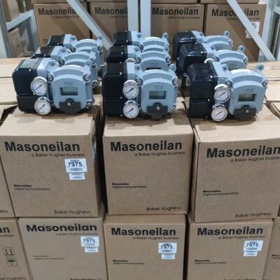 Βαλβίδα ελέγχου πεπιεσμένου αέρα Masoneilan Positioner SVI2 4700E Πνευματικός ελεγκτής και ενισχυτής BR200 BR400