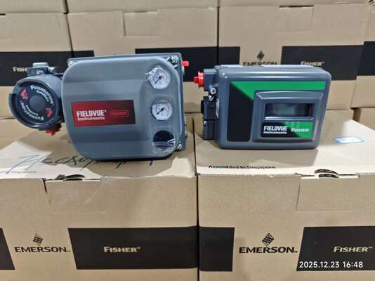 Oil and Gas Industry Samson Pneumatic Control Valve and Positioner Fish-er DVC2000 DVC6200 3661 and Trip Valve 377