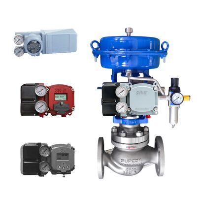 Βαλβίδα πεπιεσμένου αέρα Masoneilan Positioner SVI2 SVI3 4700E Controller And Air Regulator 78-40 και Valve 78-80S