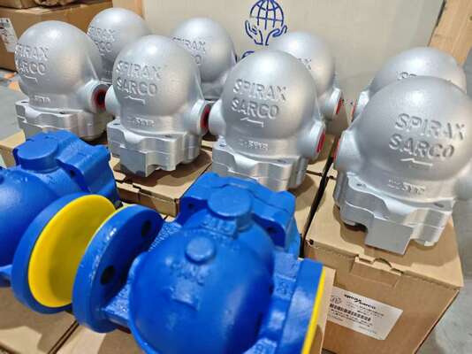 Νέα σύνδεση με φλάντζα FT14X FT14 Βιδωτή σύνδεση FTGS14 SPIRAX SARCO Ατμοπαγίδα Ball Float DN15 έως DN50 PN16 σε εξοπλισμό που τοποθετείται σε ολίσθηση