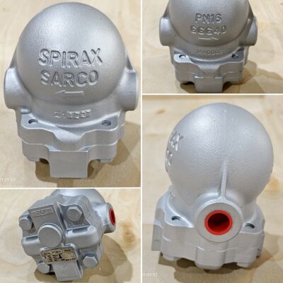 Κεφάλαια ατμού Spirax Sarco FT14 FT14X-10 FTGS14-10 Φλάνγκας Στρογγυλοποιημένη πλωτή θερμοστατική ατμοπαγίδα