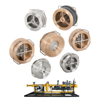 Βαλβίδα αντεπιστροφής από ανοξείδωτο χάλυβα για χημικούς αγωγούς, πιστοποιημένη CE, OEM Βαλβίδα VYC Oil & Gas, Βαλβίδα αντεπιστροφής εμβόλου δίσκου υψηλής πίεσης