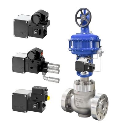 Αναλογικός τοποθετητής IMI STI SA/CL για διπλό ενεργό πετροχημικό θερμοηλεκτρικό εργοστάσιο με γραμμικό ενεργοποιητή