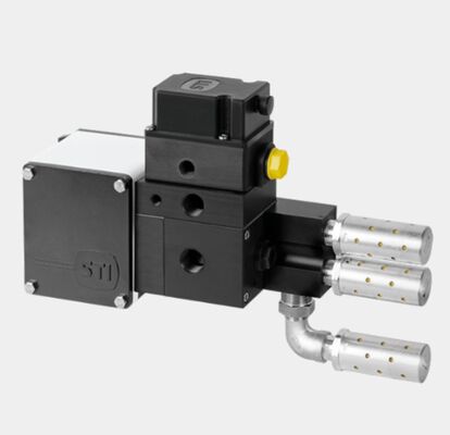 Αναλογικός τοποθετητής IMI STI SA/CL για διπλό ενεργό πετροχημικό θερμοηλεκτρικό εργοστάσιο με γραμμικό ενεργοποιητή