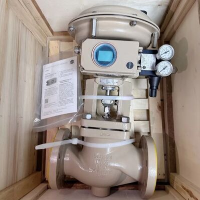 Industrial Process Low Pressure Globe Valve 3241 SAMSON 3756 High Flow Pneumatic Volume Booster Valve