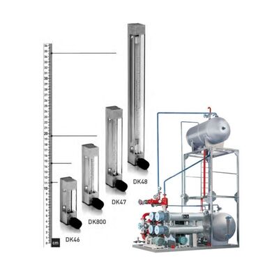 Krohne DK46 DK47 DK48 DK800 Μετρητής ροής μεταβλητής περιοχής Μετρητής ροής μεταλλικών σωλήνων
