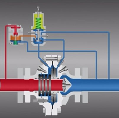 Стабильный природный газ Промышленный газовый регулятор давления Tartarini Тип FL MFL BFL Редуктор давления