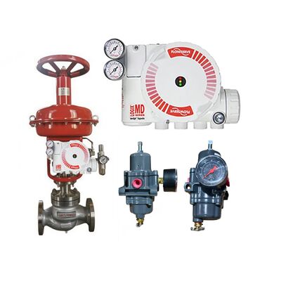 Fisher 67CFR Filter Regulator Flowserve Logix 3410MD-28-D6-M-04-50-0G-00 Ψηφιακός Ελεγκτής Βαλβίδας Θέσης