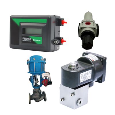 Emerson Fisher FIELDVUE DVC2000 Ψηφιακός Ελεγκτής Θέσης Βαλβίδας HART 4-20mA Μονής/Διπλής Ενέργειας, με Ηλεκτρομαγνητική Βαλβίδα NORGREN 6215/6215L Ευθείας Διέλευσης 3/2 5/2 Αντιεκρηκτική