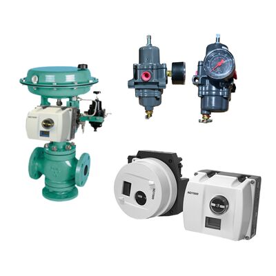 Νέλος ND7000 ψηφιακός ελεγκτής βαλβίδας με επικοινωνία HART προστασία IP66 και ρυθμιστής φίλτρου Fisher 67CFR