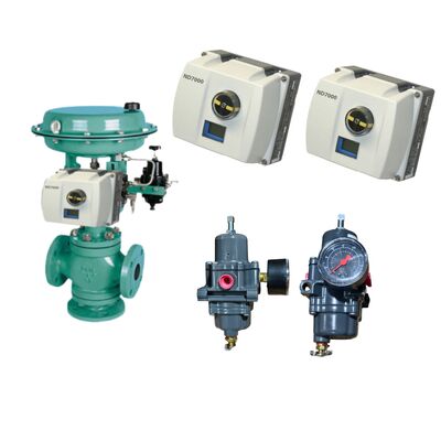 Νέλος ND7000 ψηφιακός ελεγκτής βαλβίδας με επικοινωνία HART προστασία IP66 και ρυθμιστής φίλτρου Fisher 67CFR