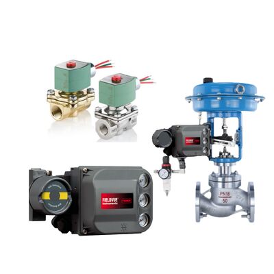 Fisher FIELDVUE DVC6200 Series Intelligent Digital Valve Positioners with ASCO Solenoid Valves