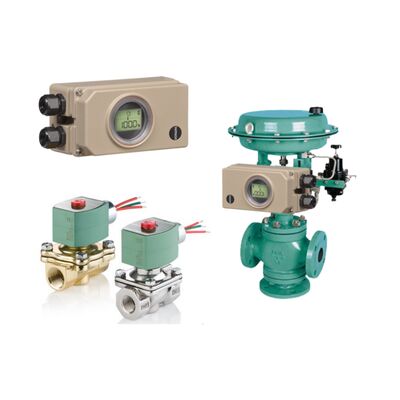 ASCO Solenoid Valves and Samson 3730-5 Ηλεκτροπνευματικός Ελεγκτής Θέσης Βαλβίδας με Επικοινωνία FOUNDATION Fieldbus