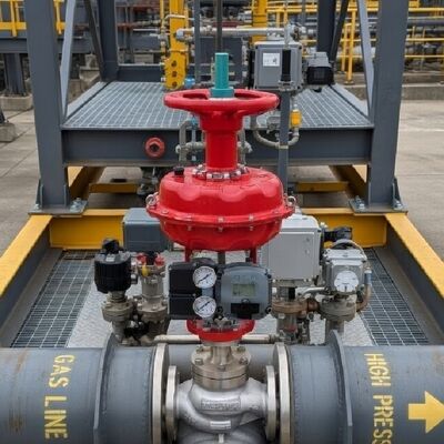 Βαλβίδες Ελέγχου Masoneilan Θέσης SVI2 AP-21113111 SVI2 AP-21123121 Κινεζική Βαλβίδα Ελέγχου με Απόθεμα για Σταθμό Πετρελαίου και Αερίου