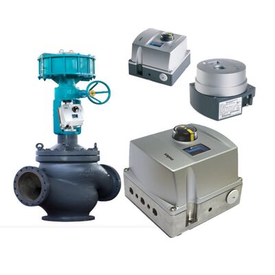 Βαλβίδα ελέγχου τριών οδών μεγάλης διαμέτρου Chongqing Chuanyi με έξυπνο τοποθετητή βαλβίδας σειράς Valmet Neles ND9000