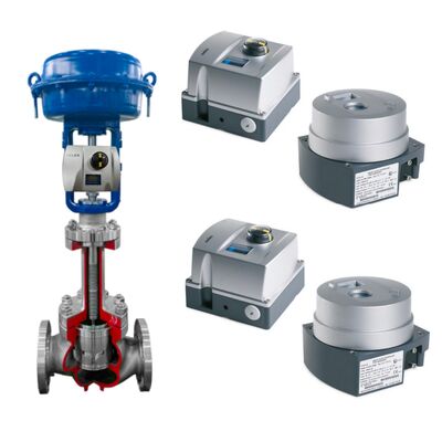 Βαλβίδα ελέγχου με σφράγιση φυσητήρα SUPCON LN85W με έξυπνο ψηφιακό ελεγκτή θέσης βαλβίδας σειράς Valmet Neles ND9000