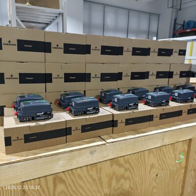 Emerson Fisher DVC2000 Valve Positioner: supports HART protocol and 4-20mA signals; single-acting configuration; compatible with NORGREN HERION 6316 Series Solenoid Valves; available in stock for imme