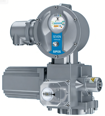 SIPOS SEVEN 2SQ7 Electric Actuator with KOSO 620S Triple Eccentric Butterfly Valve Thermal Power Petrochemical