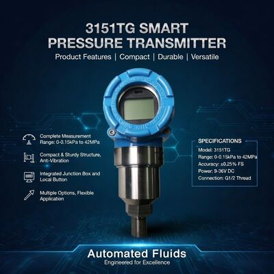 Αισθητήρας μεταφοράς πίεσης 3151TG 3151GP 3151AP 1151GP 1151AP Ευφυής μεταδότης πίεσης με οθόνη LCD