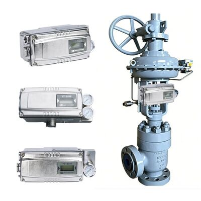 Βαλβίδα γωνιακή καθοδηγούμενη με μανίκι KOSO 511GH 520D Ελεγκτής θέσης Rotork Έλεγχος ροής κατά της σπηλαίωσης