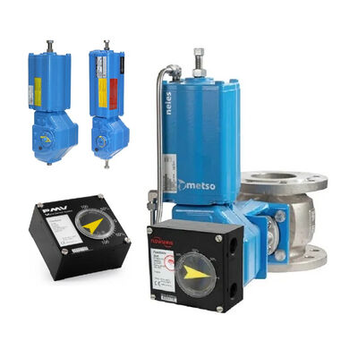 Κινέζος Προμηθευτής Βαλβίδων Flowserve PMV P5 EP5 Εντολέας Θέσης Βαλβίδας F5 Κουτί Διακόπτη και Πνευματικός Κυλινδρικός Ενεργοποιητής Neles B1 σε Απόθεμα