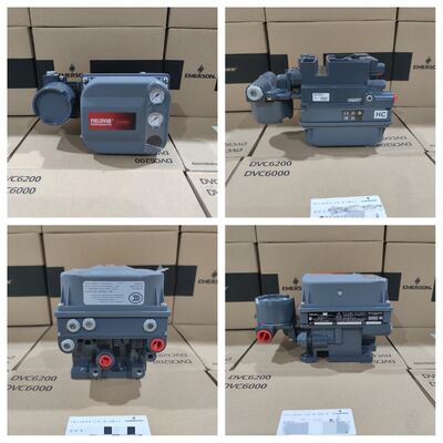 Σε απόθεμα F-isher DVC6200 FIELDVUE Digital HART Valve Positioner 4-20mA Ηλεκτροπνευματικός ελεγκτής για πνευματικό ενεργοποιητή