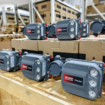 Σε απόθεμα F-isher DVC6200 FIELDVUE Digital HART Valve Positioner 4-20mA Ηλεκτροπνευματικός ελεγκτής για πνευματικό ενεργοποιητή