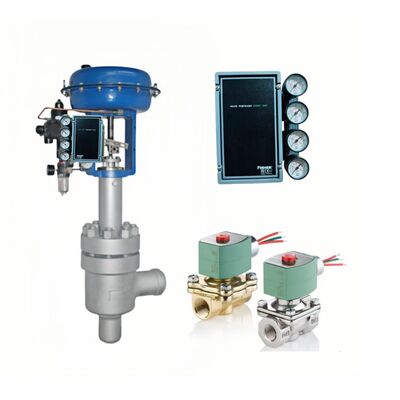 Emerson Fisher 3600 Series 3610J Electro Pneumatic Valve Positioner with ASCO Solenoid Valves
