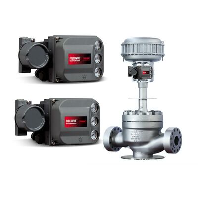 Η βαλβίδα ελέγχου Chongqing Chuanyi με Emerson Fi sher DVC6200 σειράς Smart Digital HART Positioner βαλβίδας