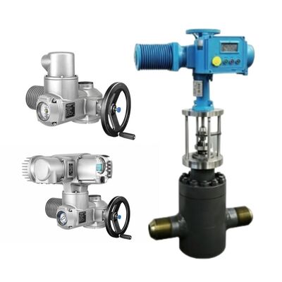 Wuzhong Multi Turn Multi Port Control Valve ATM με Auma Actuator για το σύστημα νερού σταθμού παραγωγής ηλεκτρικής ενέργειας