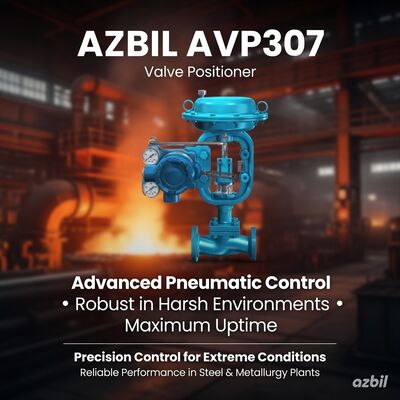 Αζμπίλ AVP307 Ψηφιακός αντηλιακός εντοπιστής βαλβίδας με έλεγχο μικροεπεξεργαστή επικοινωνίας HART και προστασία IP66