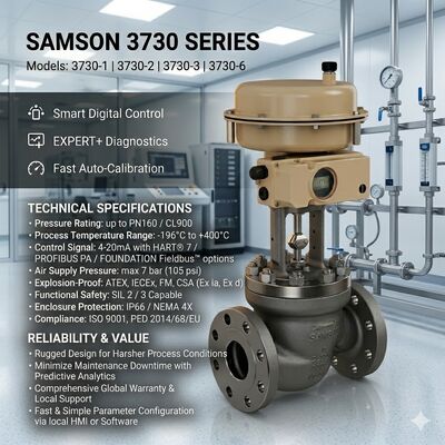 ΝΕΟ SAMSON 3730 Επικεφαλής Κεφαλίδας Επικεφαλής