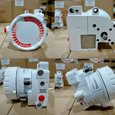 Stock Digital Valve Positioners Flowserve Logix 420 Smart Valve Controller Customized Pneumatic Control Valve