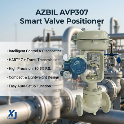 Αζμπίλ AVP307 HART Ψηφιακό Ηλεκτροπνευματικό Ελέγχου Βαλβίδας Βαλβίδας Positioner Pilot Βαλβίδας Ρυθμιστής φίλτρου αέρα