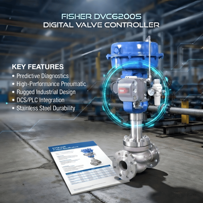 Νέα ASCO 2 Way Industrial Solenoid Valve F-isher FIELDVUE DVC6200 Ψηφιακό Διαχειριστή Θέσης Βαλβίδας Διανοητικός Διαχειριστής Θέσης Βαλβίδας HART