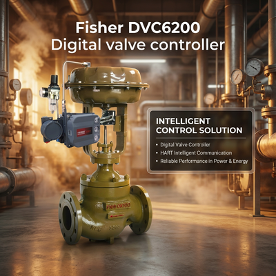 F-isher DVC6200 ψηφιακός εντοπιστής θέσης βαλβίδας FIELDVUE HART έξυπνος εντοπιστής θέσης βαλβίδας ελέγχου με ASCO 2 Way Solenoid βαλβίδα