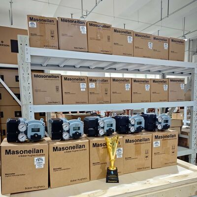 Πρωτότυπο νέο Masoneilan SVI2 SVI3 SVI3-211212 SVI3-21121112 OEM Smart Digital Pneumatic Valve Controller & Positioner