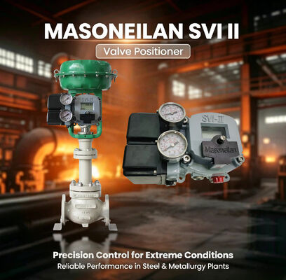 Πρωτότυπο νέο Masoneilan SVI2 SVI3 SVI3-211212 SVI3-21121112 OEM Smart Digital Pneumatic Valve Controller & Positioner