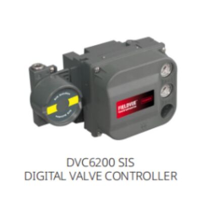 Fi sher FIELDVUE DVC6200 Digital Valve Positioner Double Acting with Feedback Industrial Automation