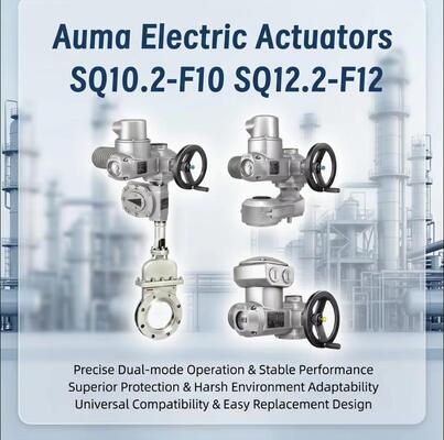 High Performance  Oem Industrial Auma Globe Valve Electric Actuators Sq10.2-f10 Sq12.2-f12