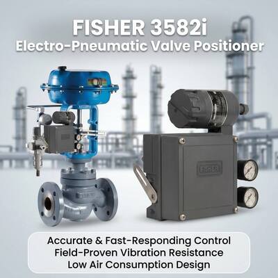 F-isher 3582i Ηλεκτροπνευματική θέση βαλβίδας ανταγωνιστική τιμή γρήγορη παράδοση