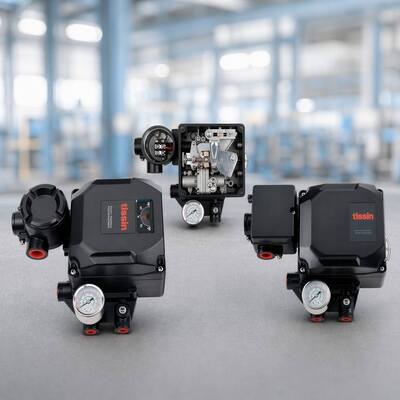 TISSIN TS600R περιστρεφόμενος ηλεκτροπνευματικός ελεγκτής θέσης βαλβίδας 4 20mA IP66 Κέντρο ελέγχου ενεργοποιητή χυτού αλουμινίου
